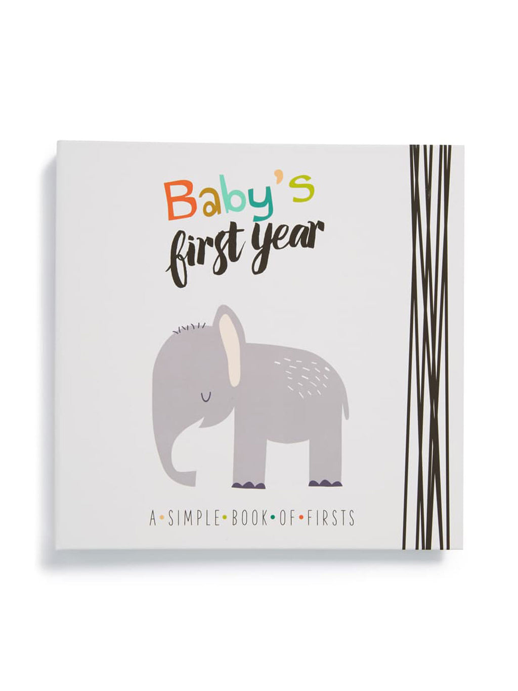 simple baby record book