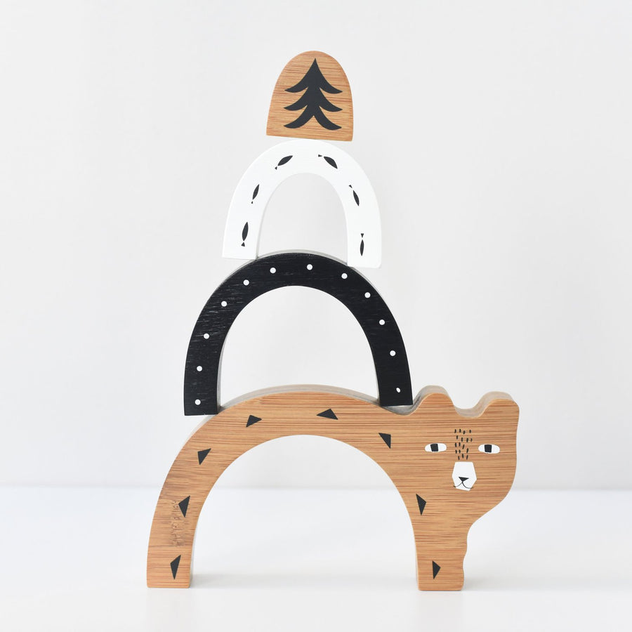 Bamboo Nesting Toy Baby :Toys :Wooden Wee Gallery 