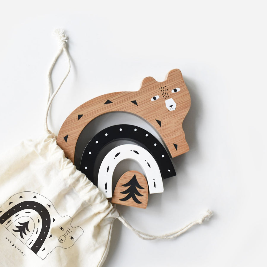 Bamboo Nesting Toy Baby :Toys :Wooden Wee Gallery 