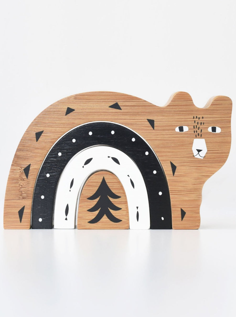 Bamboo Nesting Toy Baby :Toys :Wooden Wee Gallery 