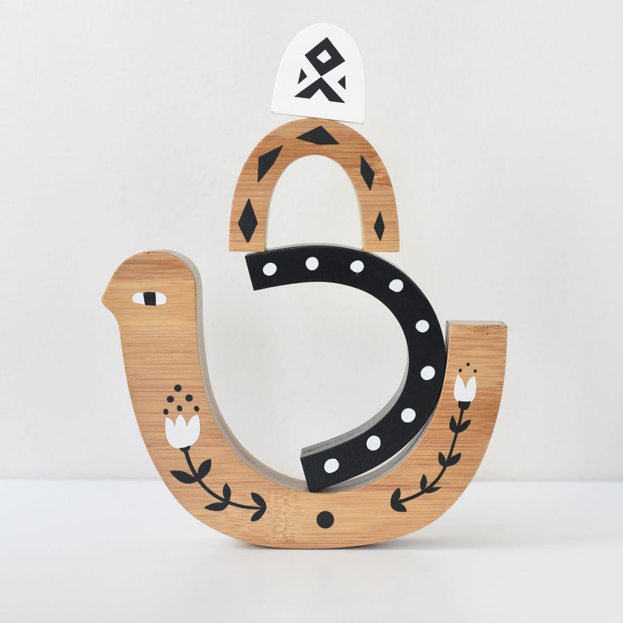 Bamboo Nesting Toy Baby :Toys :Wooden Wee Gallery 