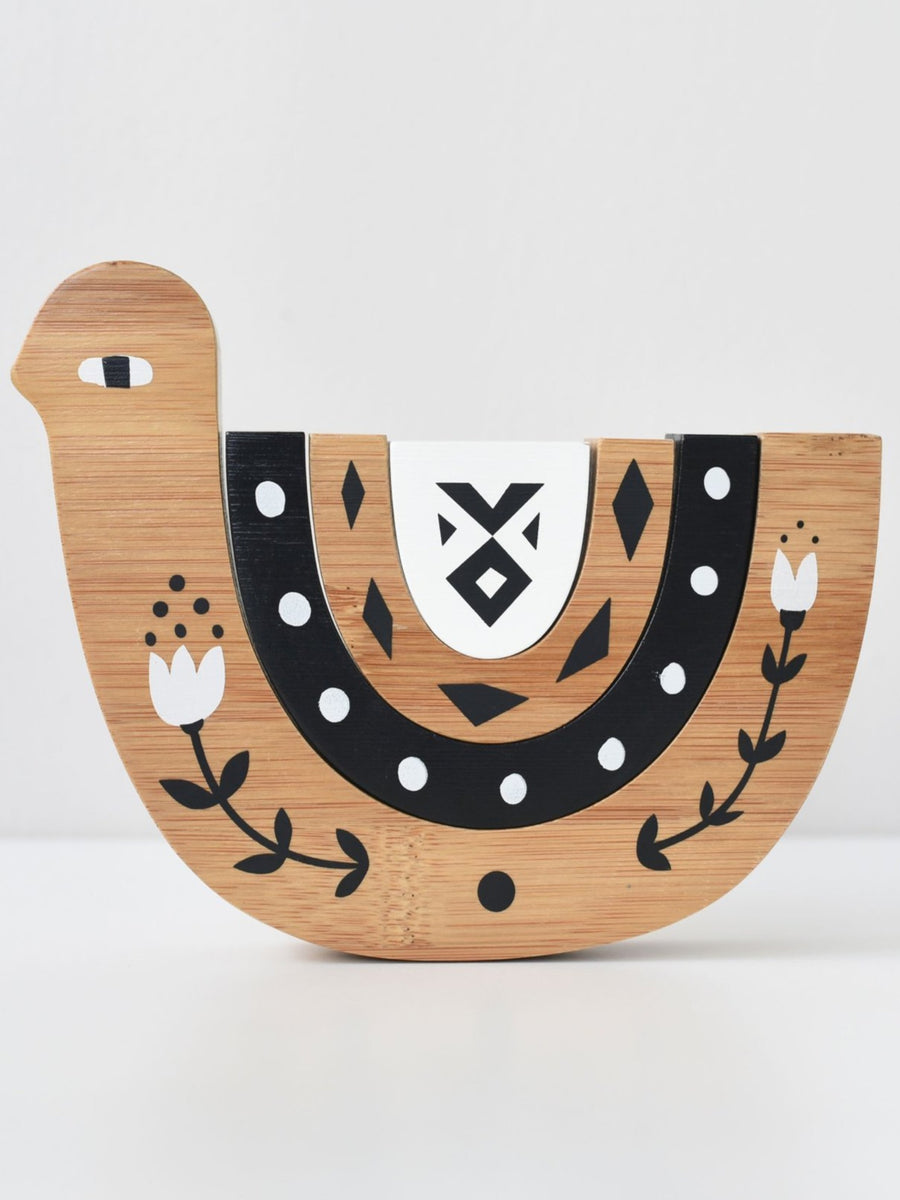 Bamboo Nesting Toy Baby :Toys :Wooden Wee Gallery 