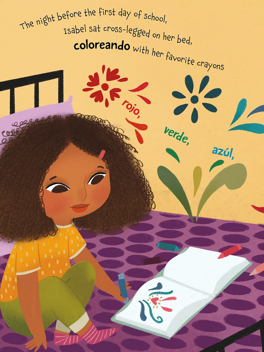 Isabel and Her Colores Go to School Children's Book Baby-Kids : Nursery : Books Sleeping Bear Press Isabel and Her Colores Go to School Children's Book