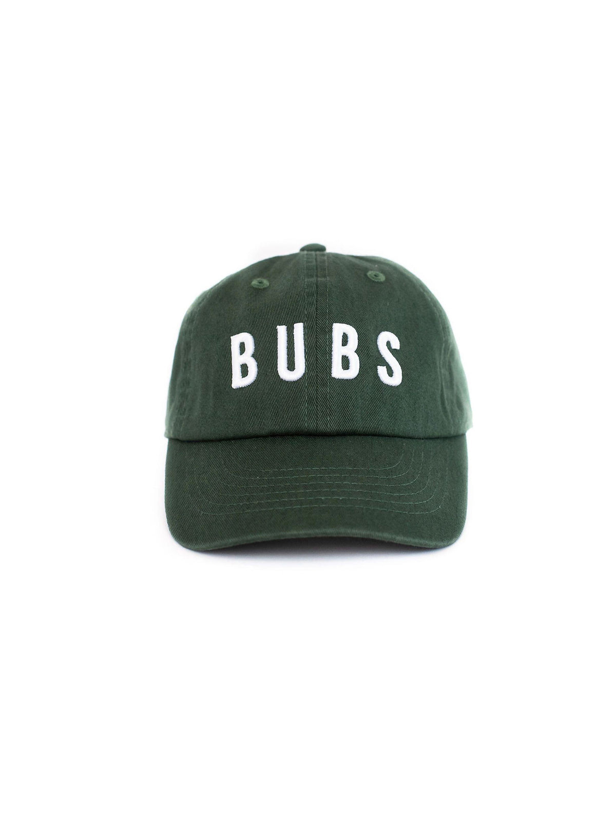 BUBS Baseball Hat Baby-Kids : Accessories : Hats Rey to Z Baby Baseball Hat with BUBS Patches | Colored Organics®