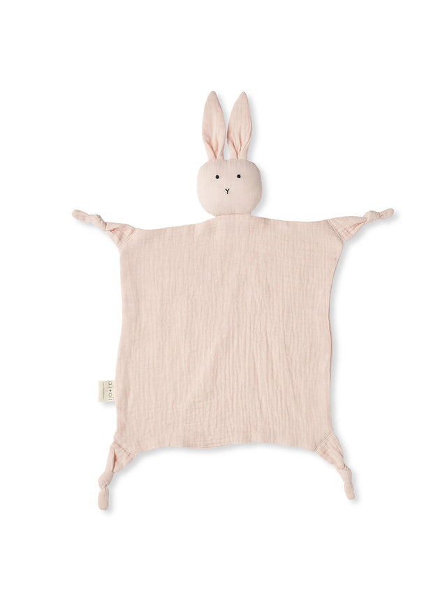 Bunny Lovey Cuddle Blanket Baby :Toys :Plush-Crinkle Ali + Oli 