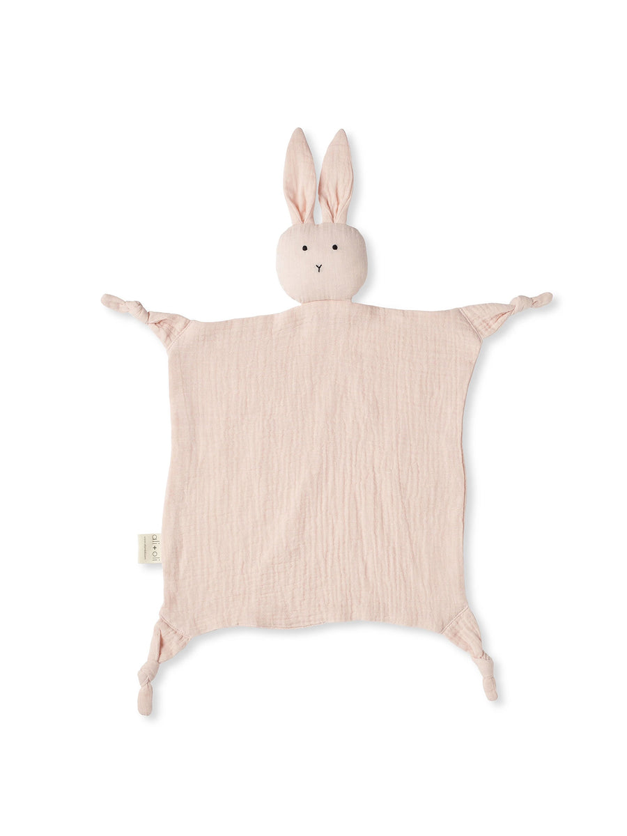 Bunny Lovey Cuddle Blanket Baby : Toys : Plush-Crinkle Ali + Oli 