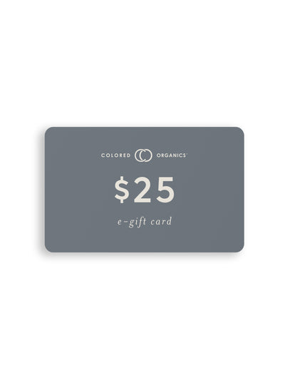 E-Gift Card Gift Card Colored Organics Gift Card - The Perfect Gift