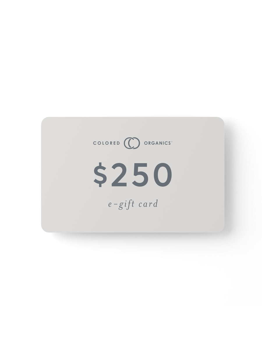 E-Gift Card Gift Card Colored Organics Gift Card - The Perfect Gift