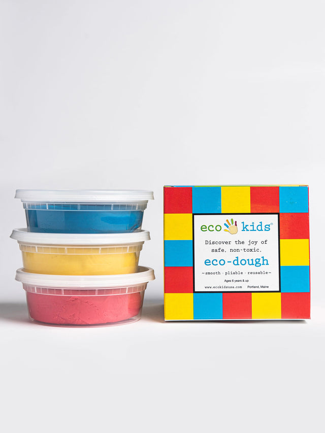 Eco-Dough 3 Pack Kids :Toys :Learning Eco-Kids 