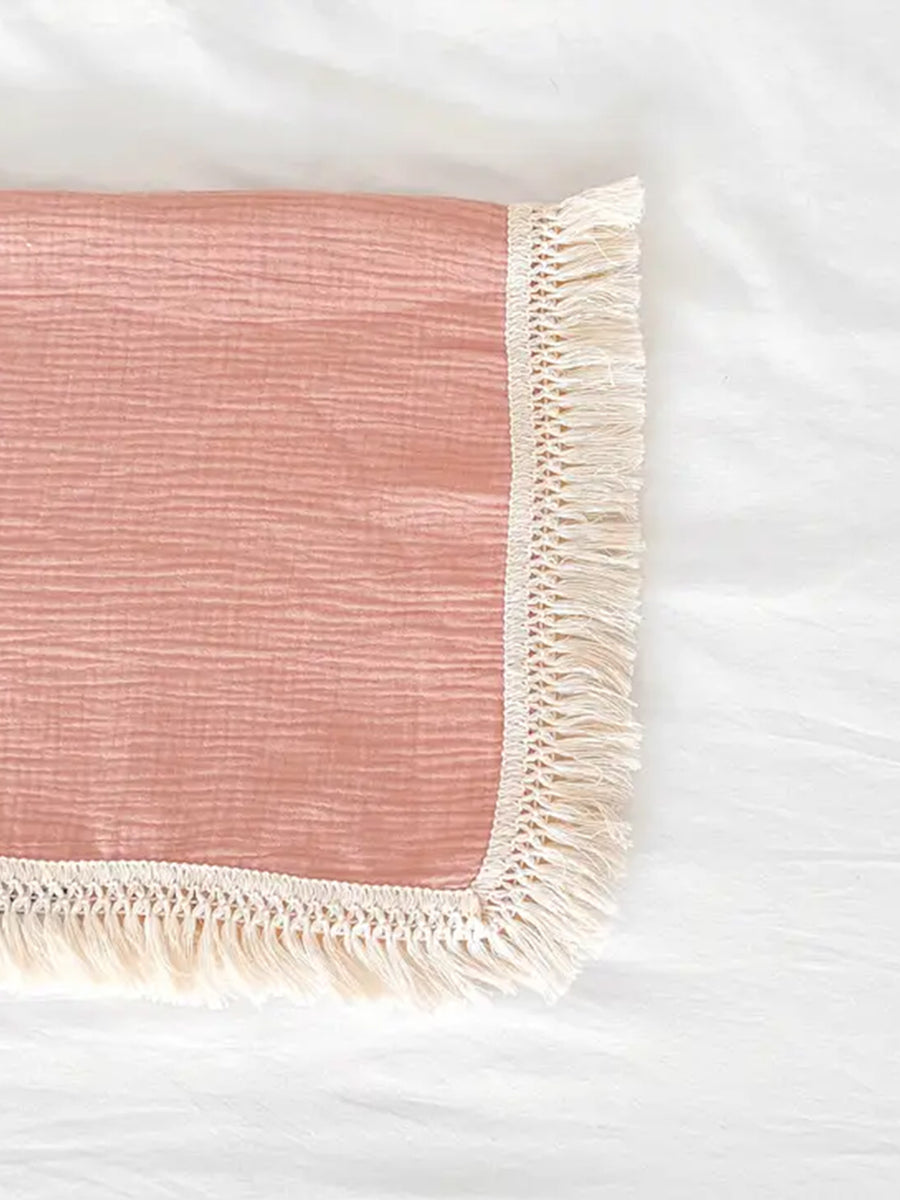Fringe Baby Blanket Baby :Nursery :Blankets bettrkind 