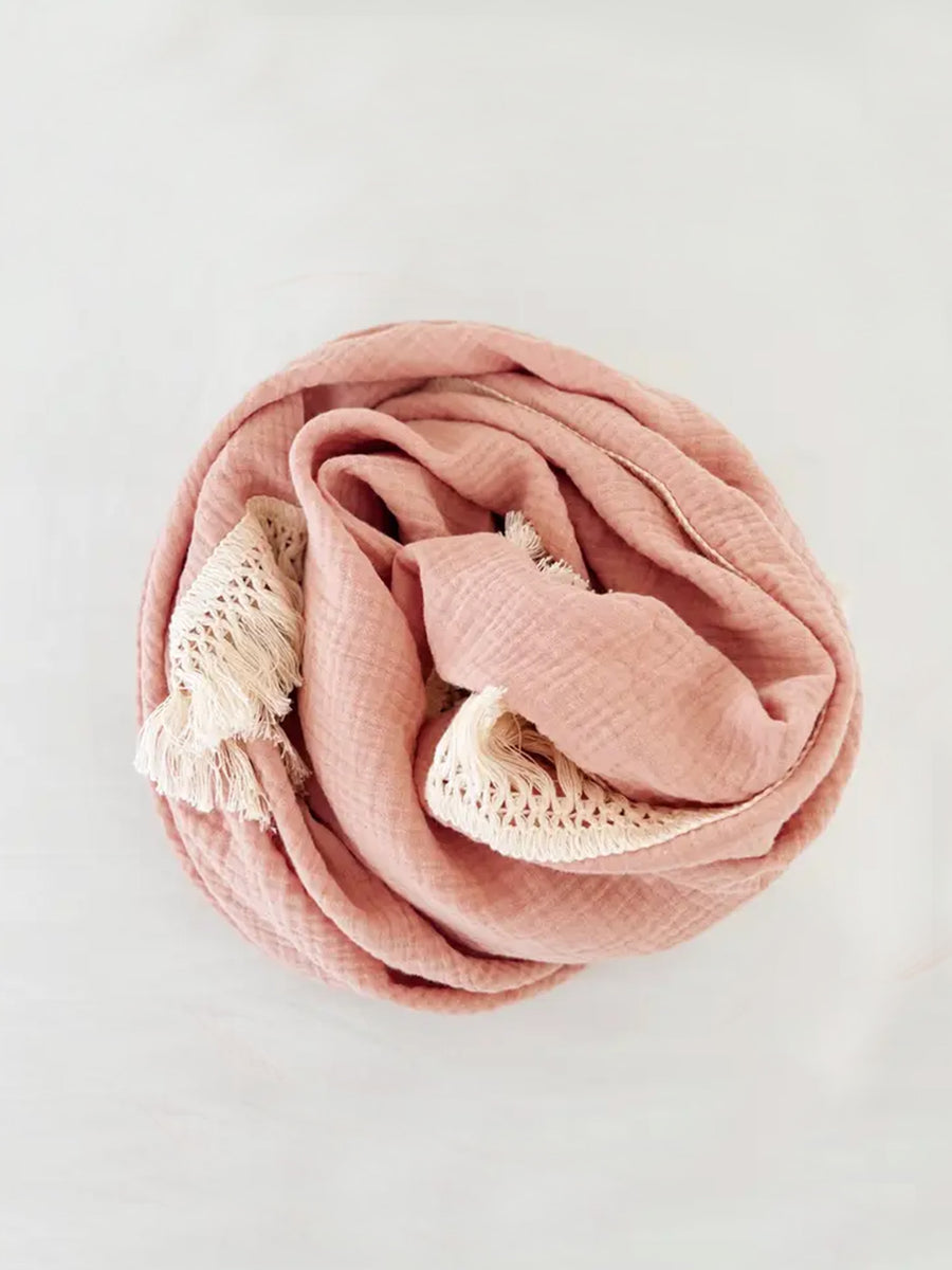 Fringe Baby Blanket Baby :Nursery :Blankets bettrkind 