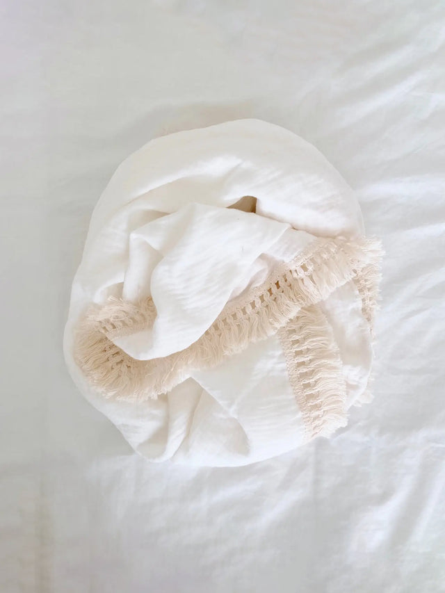 Fringe Baby Blanket Baby :Nursery :Blankets bettrkind 