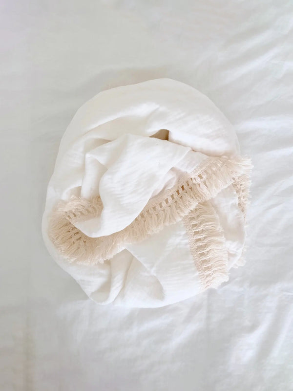 Fringe Baby Blanket