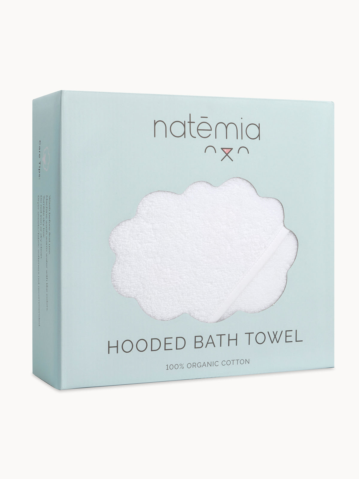Organic Cotton Hooded Towel Baby-Kids : Nursery : Bath Natemia Organic Cotton Hooded Baby Bath Towel | Colored Organics®