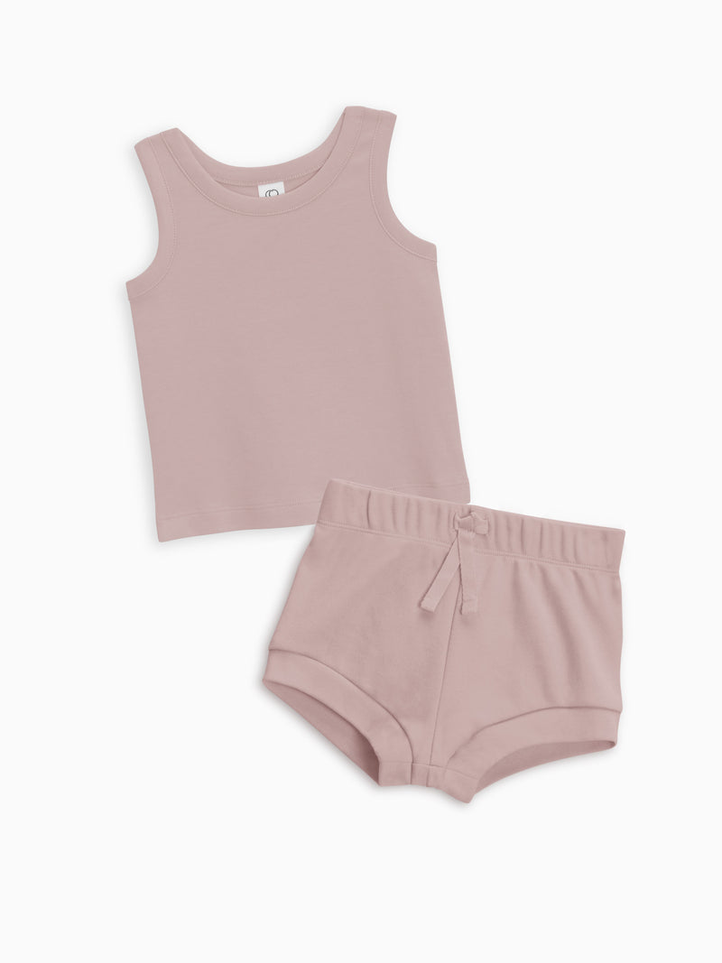 Organic Tank and Short Set