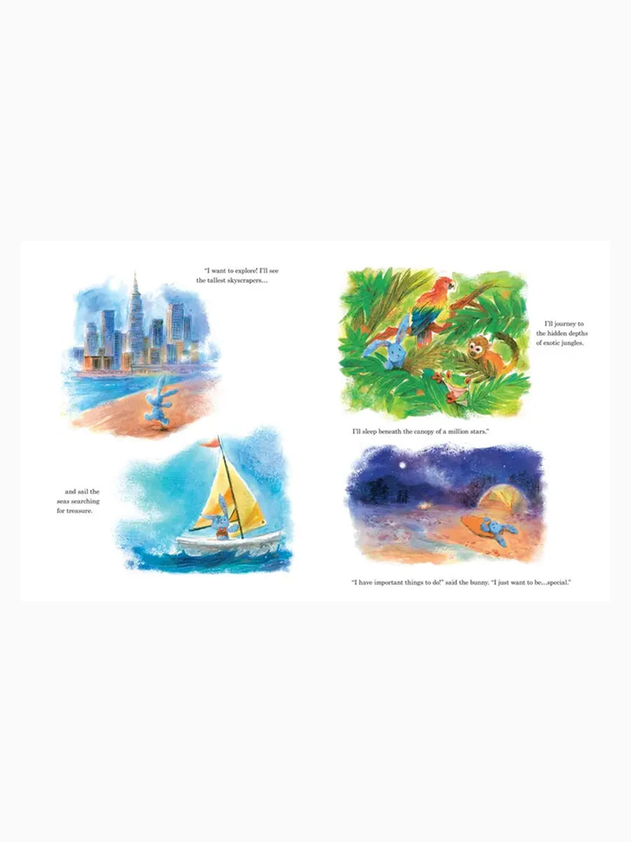 Little Blue Bunny Story Book Baby-Kids : Nursery : Books : Learning Sourcebooks Little Blue Bunny Story Book