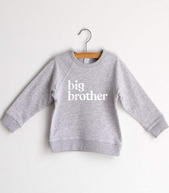 Big Brother Pullover Baby-Kids : Tops : Pullovers : Long Sleeves Glad Folk 