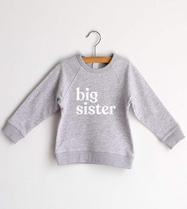 Big Sister Pullover Baby-Kids : Tops : Pullovers : Long Sleeves Glad Folk 