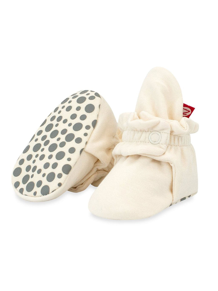 Organic Cotton Baby Booties Baby : Accessories : Shoes Sock Zutano Organic Cotton Baby Booties