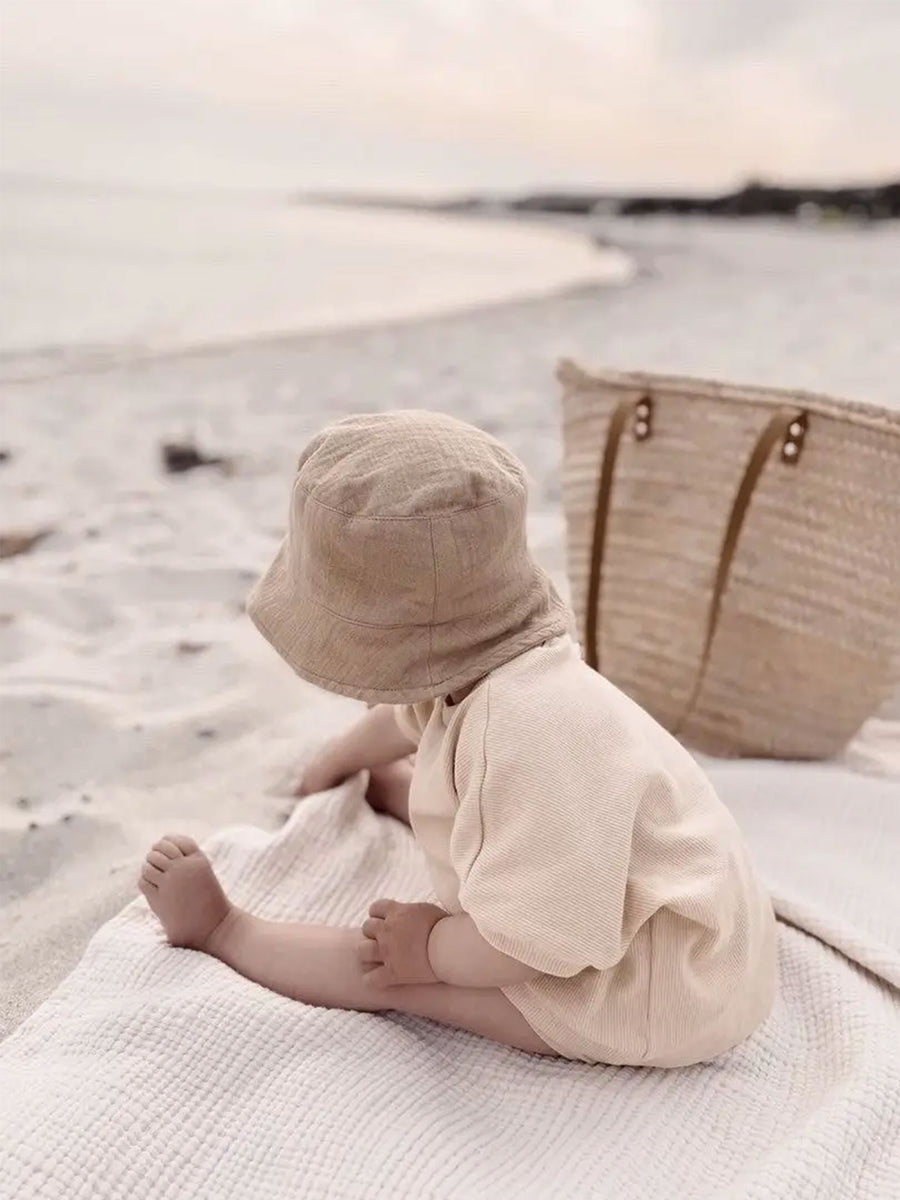 Organic Cotton Bucket Hat Baby-Kids : Accessories : Hats Ada Baby Organic Cotton Baby and Toddler Bucket Hat