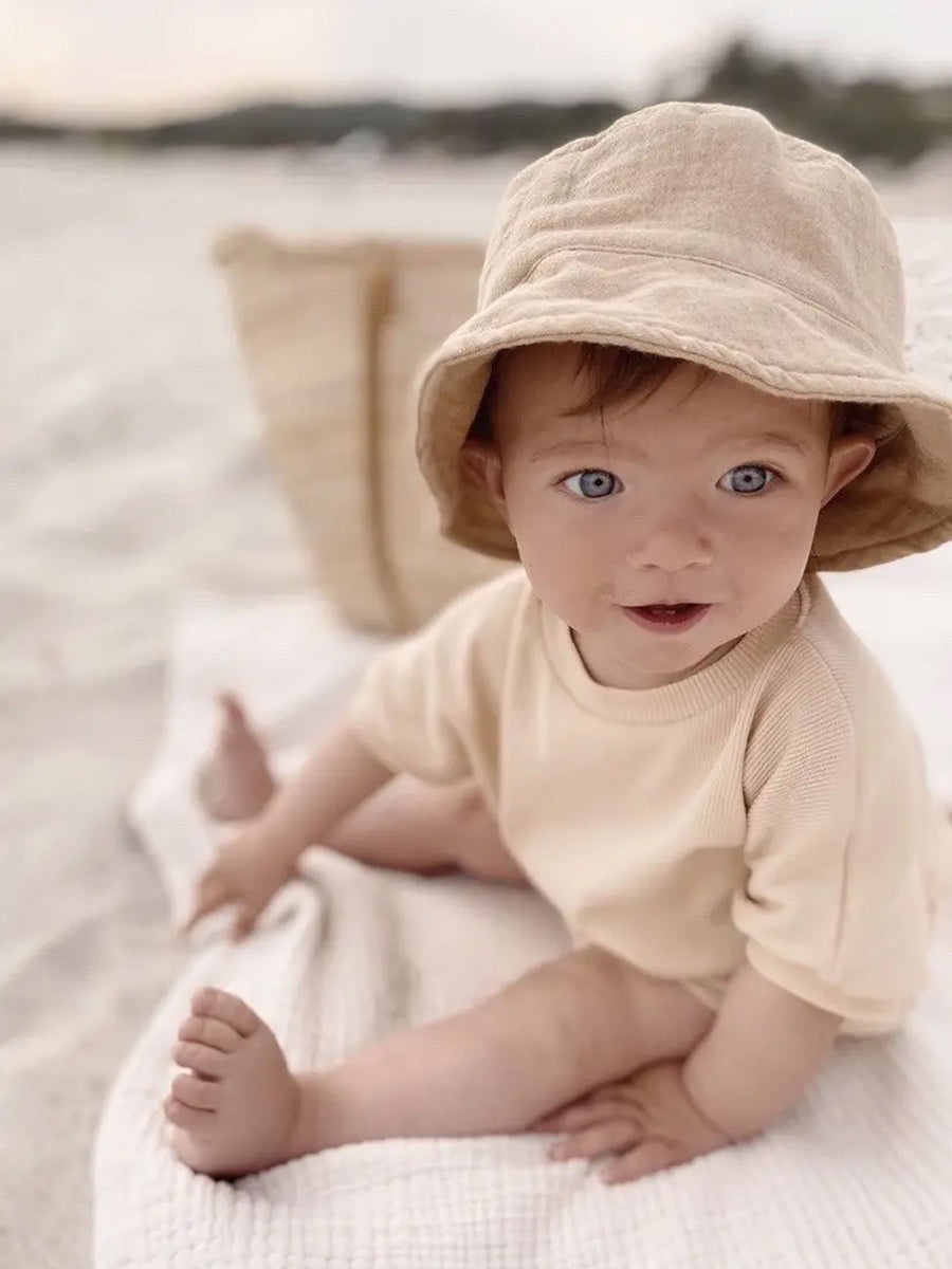 Organic Cotton Bucket Hat Baby-Kids : Accessories : Hats Ada Baby Organic Cotton Baby and Toddler Bucket Hat