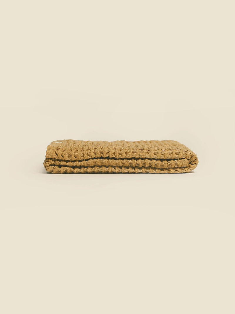 Organic Cotton Waffle Baby Blanket