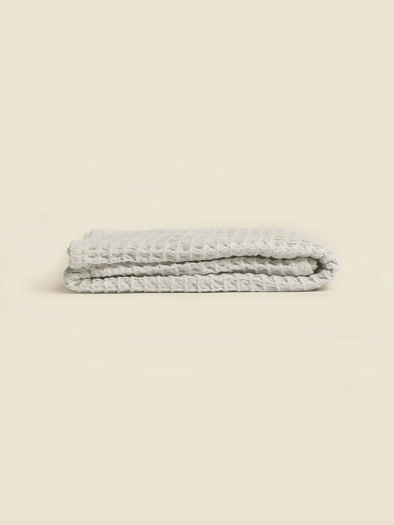 Organic Cotton Waffle Baby Blanket