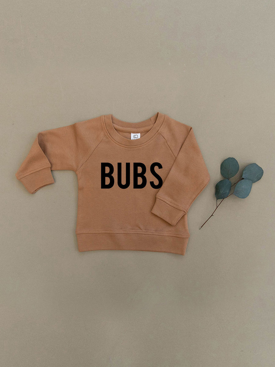 BUBS Organic Pullover Baby : Tops : Long Sleeve : Pullovers Urban Baby Co. BUBS Organic Pullover