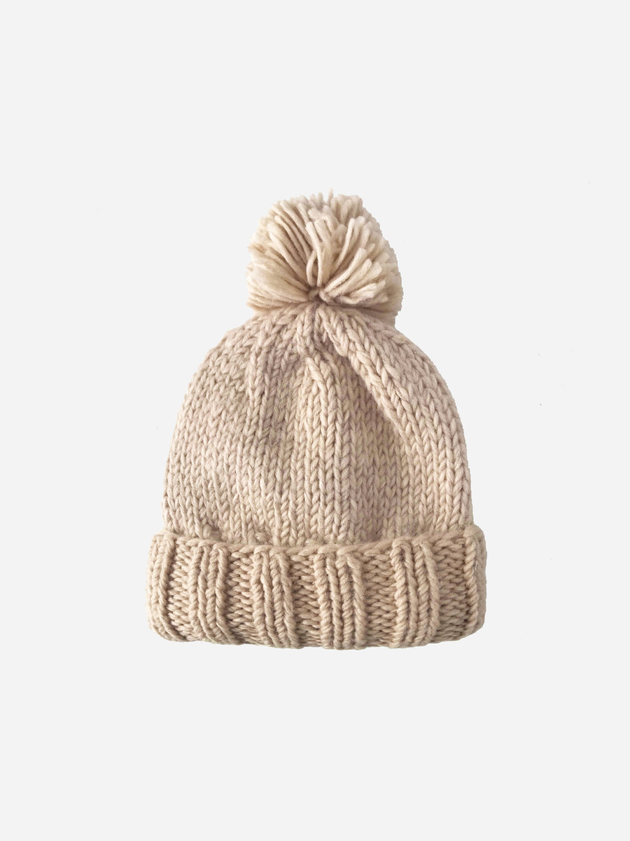 Pom Knit Hat Baby-Kids :Accessories :Hats Blueberry Hill 