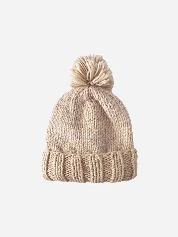 Pom Knit Hat