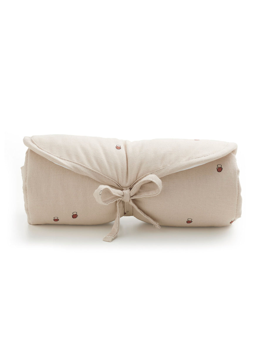 Portable Changing Pad Baby : Parent : Gear : Travel : Nursery : Bath gloop! Organic Cotton Portable Changing Pad | Colored Organics®