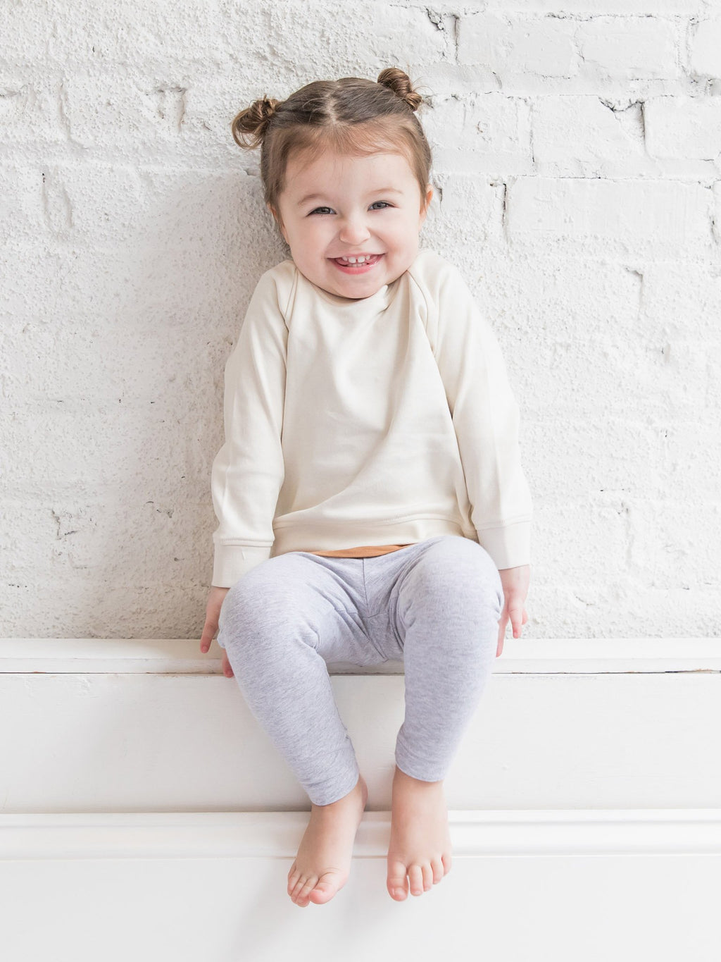 Classic Portland Lightweight Pullover Baby-Kids : Tops : Pullovers : Long Sleeves Colored Organics Organic Cotton Baby Portland Pullover | Colored Organics®