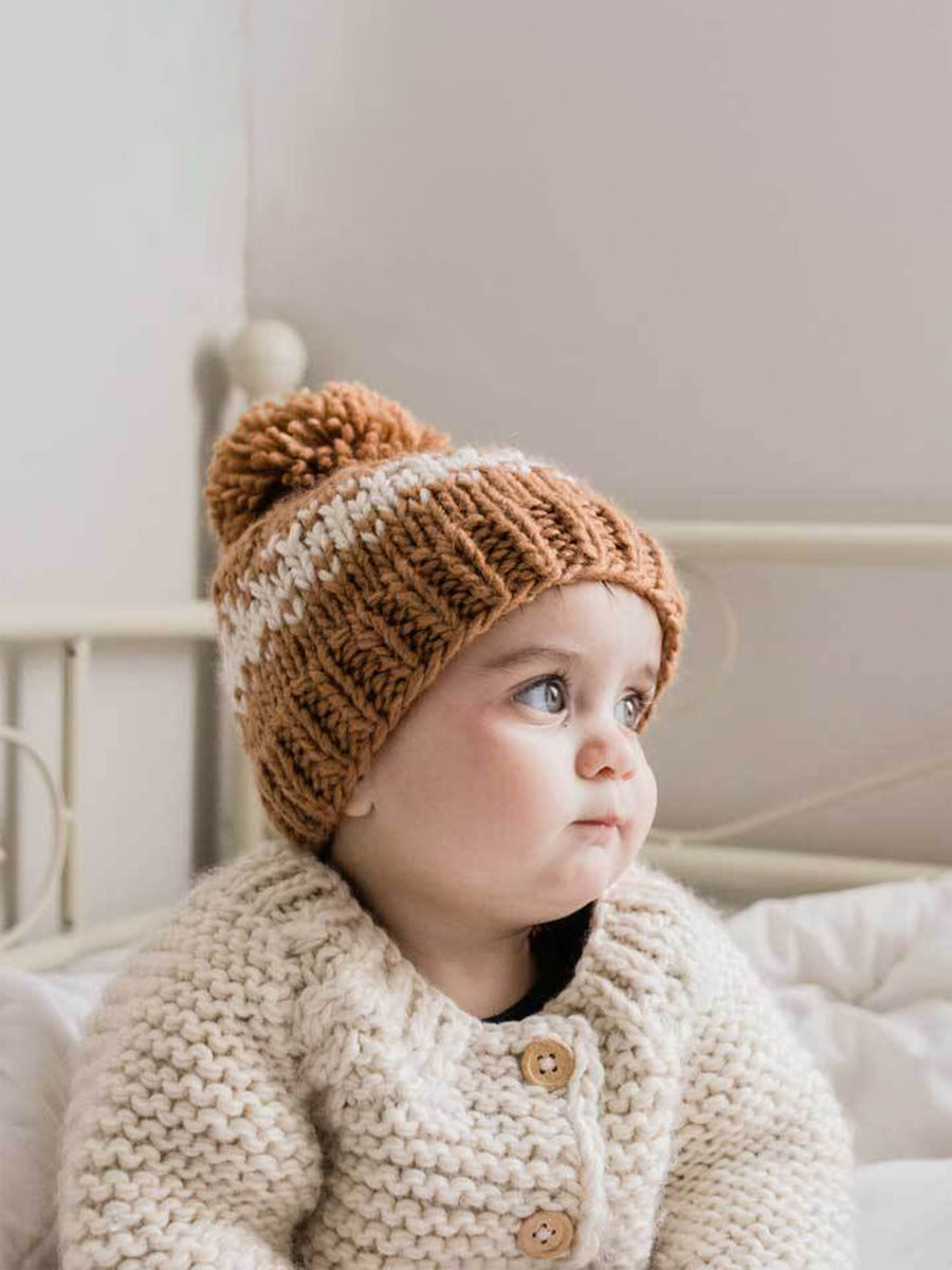 Rebel Knit Beanie Hat Baby-Kids : Accessories : Hats Huggalugs Rebel Knit Beanie Hat