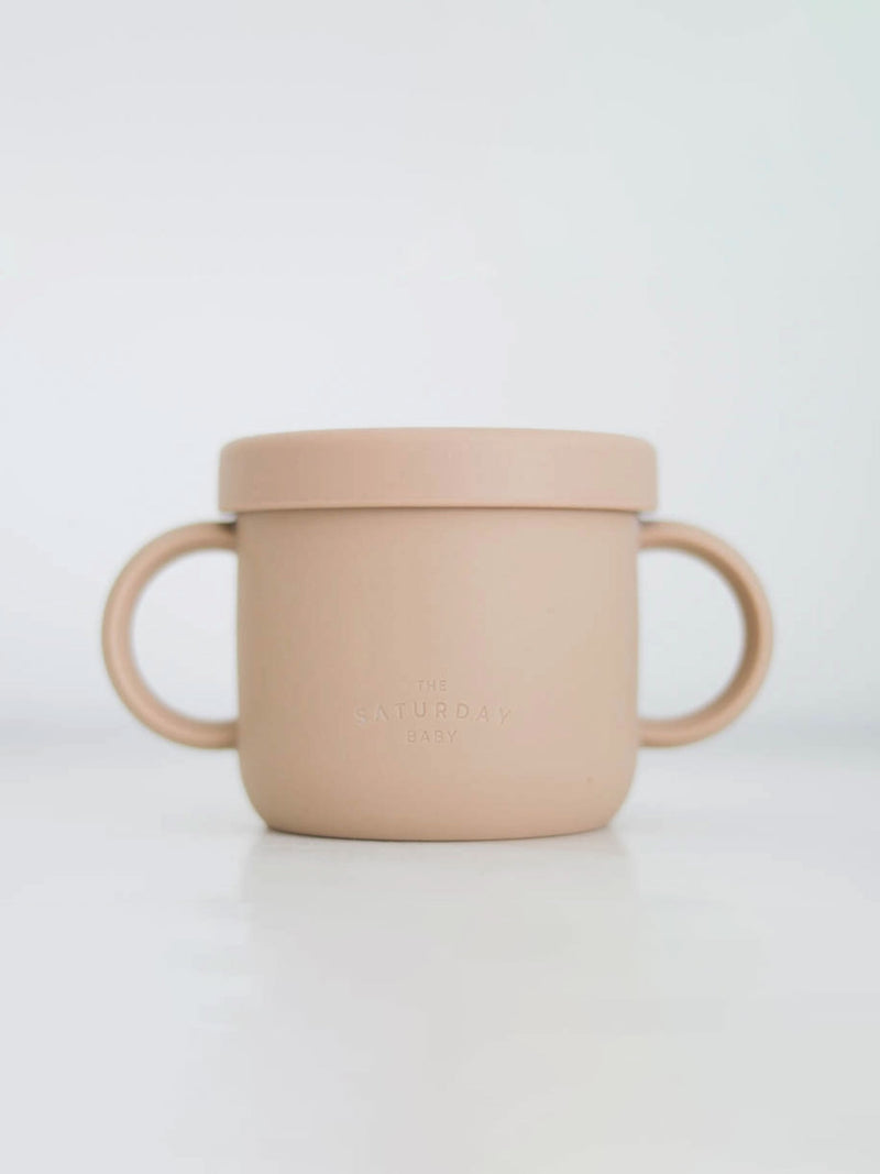 Mushie - Silicone Snack Cup Blush