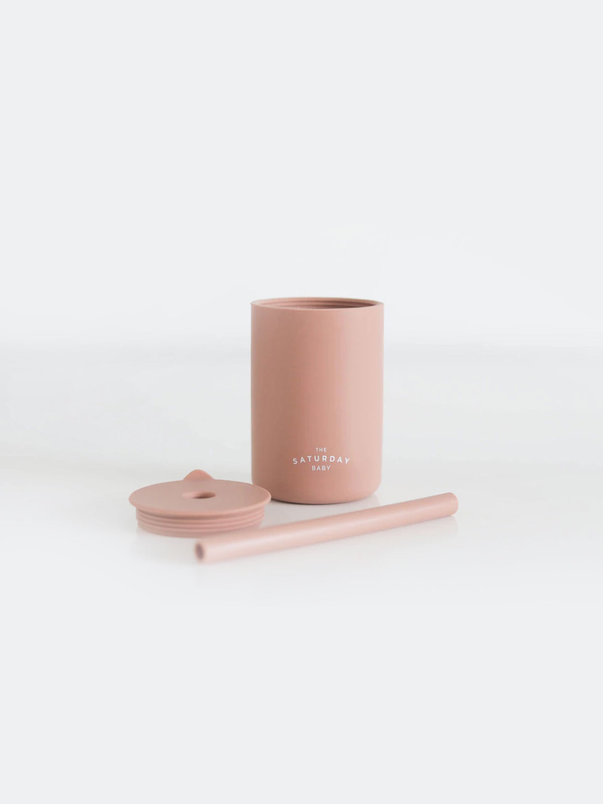 Silicone Straw Cup Baby-Kids : Gear : Feeding The Saturday Baby Silicone Baby Straw Cup, Spill-Proof | Colored Organics®