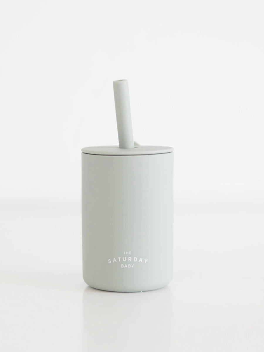 Silicone Straw Cup Baby-Kids :Gear :Feeding The Saturday Baby 