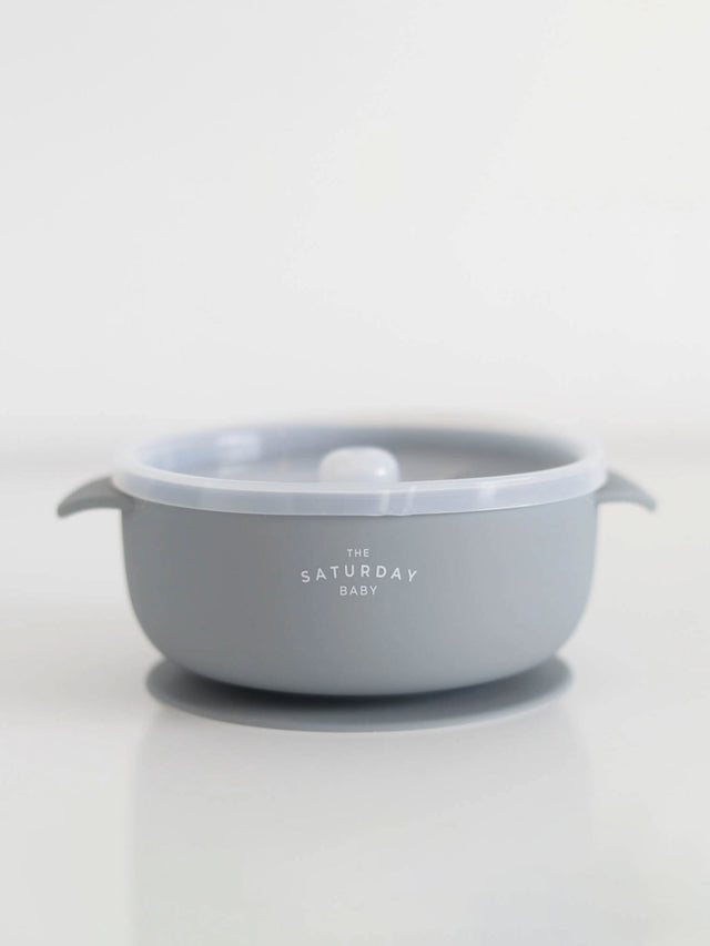 Suction Bowl With Lid Baby-Kids :Gear :Feeding The Saturday Baby 