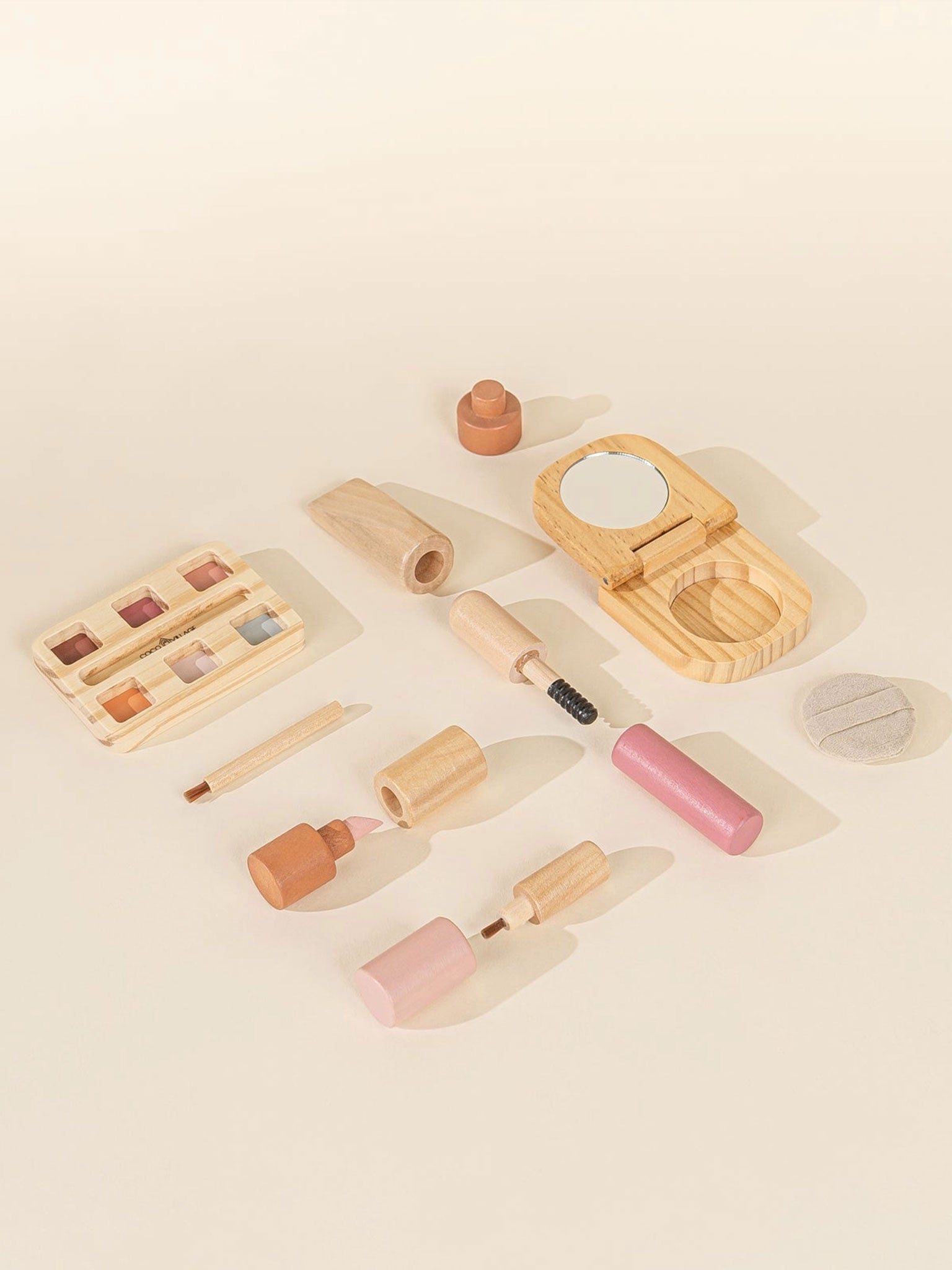 Wooden Beauty Set Colored Organics