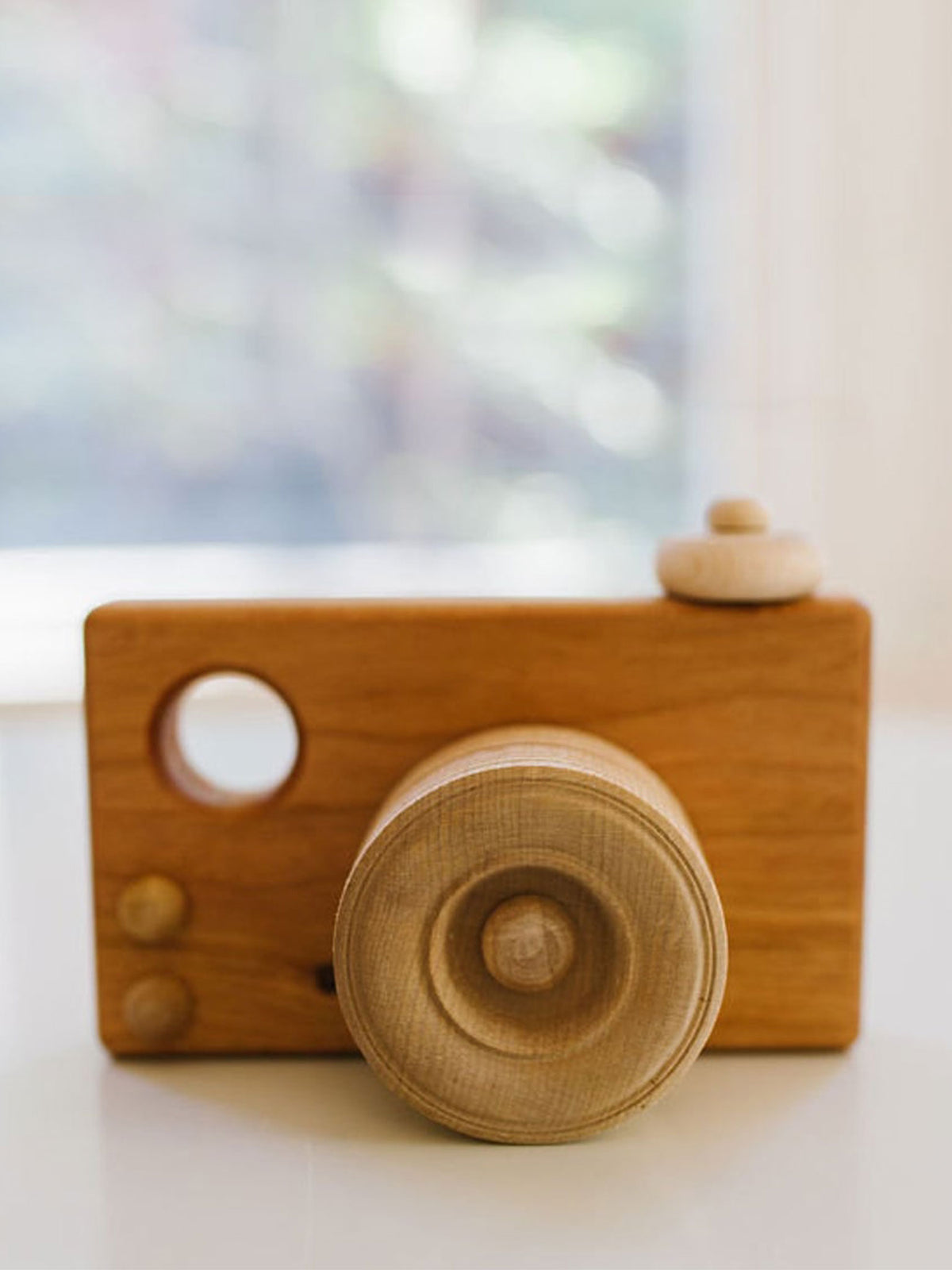 Wooden Toy Camera Baby-Kids : Toys : Pretend Play Bannor Toys Wooden Toy Camera for Toddlers | Colored Organics®