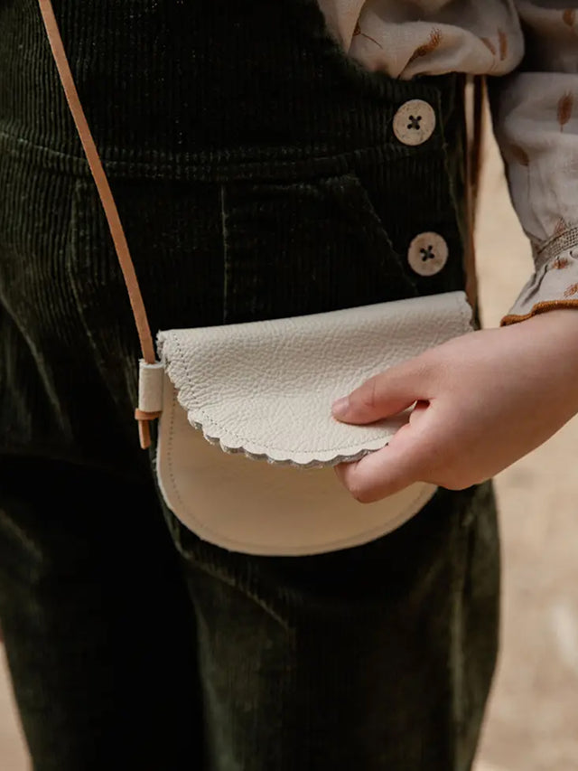 Toddler Scalloped Leather Purse Baby : Accessories : Gear Sun & Lace Toddler Scalloped Leather Purse