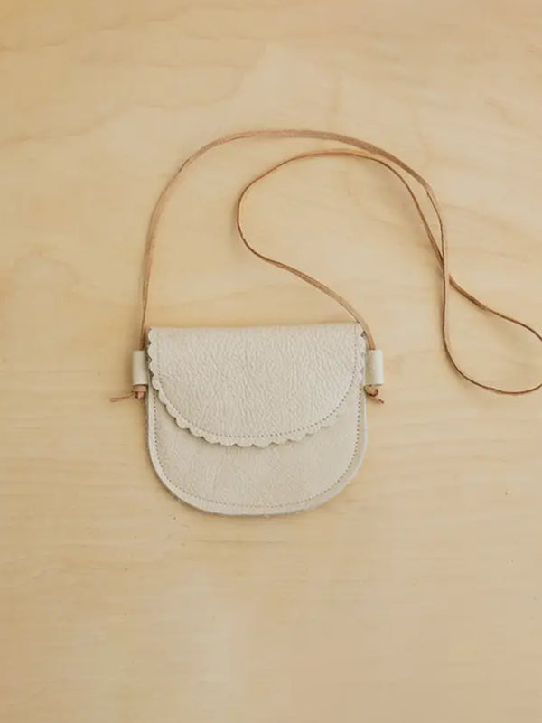 Toddler Scalloped Leather Purse Kids : Accessories : Bags Sun & Lace 