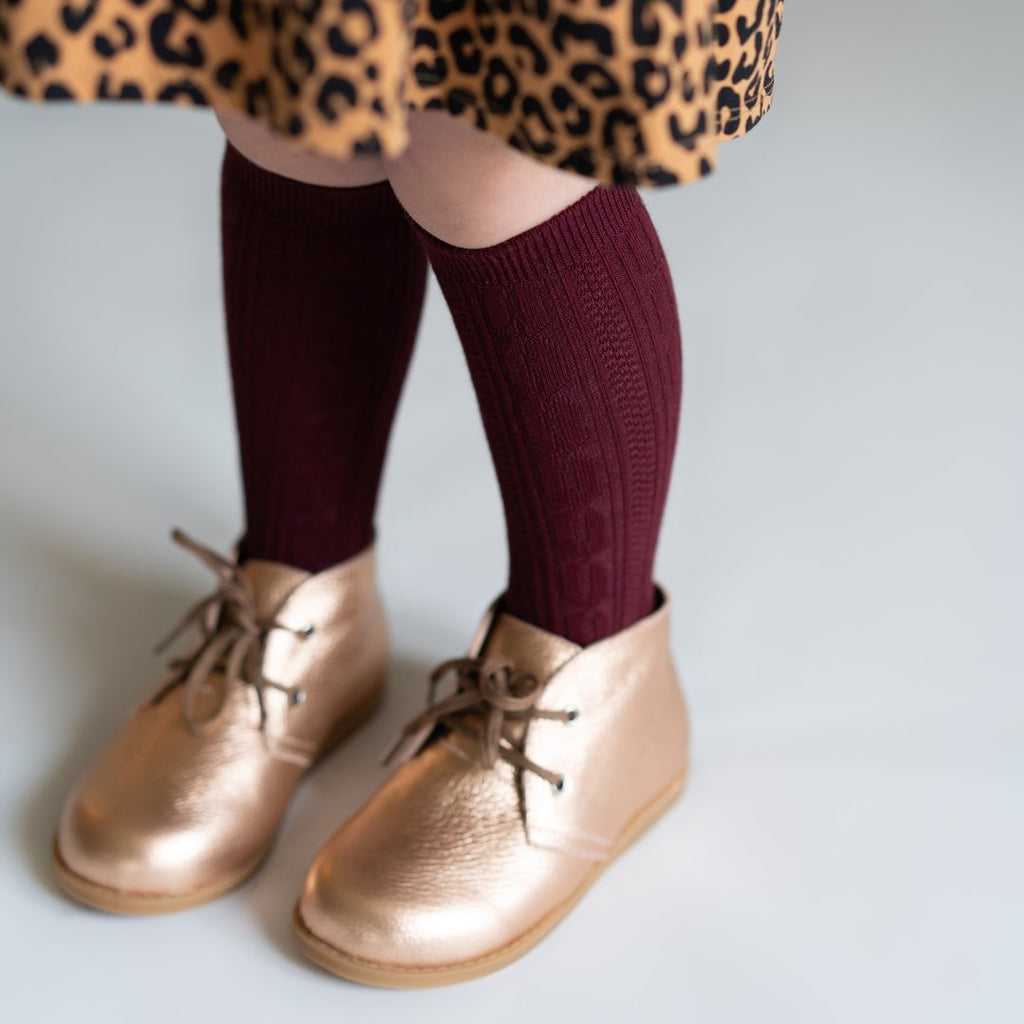 Knee High Socks Baby-Kids : Accessories : Socks Little Stocking Co Knit Baby and Kids Knee High Socks | Colored Organics®
