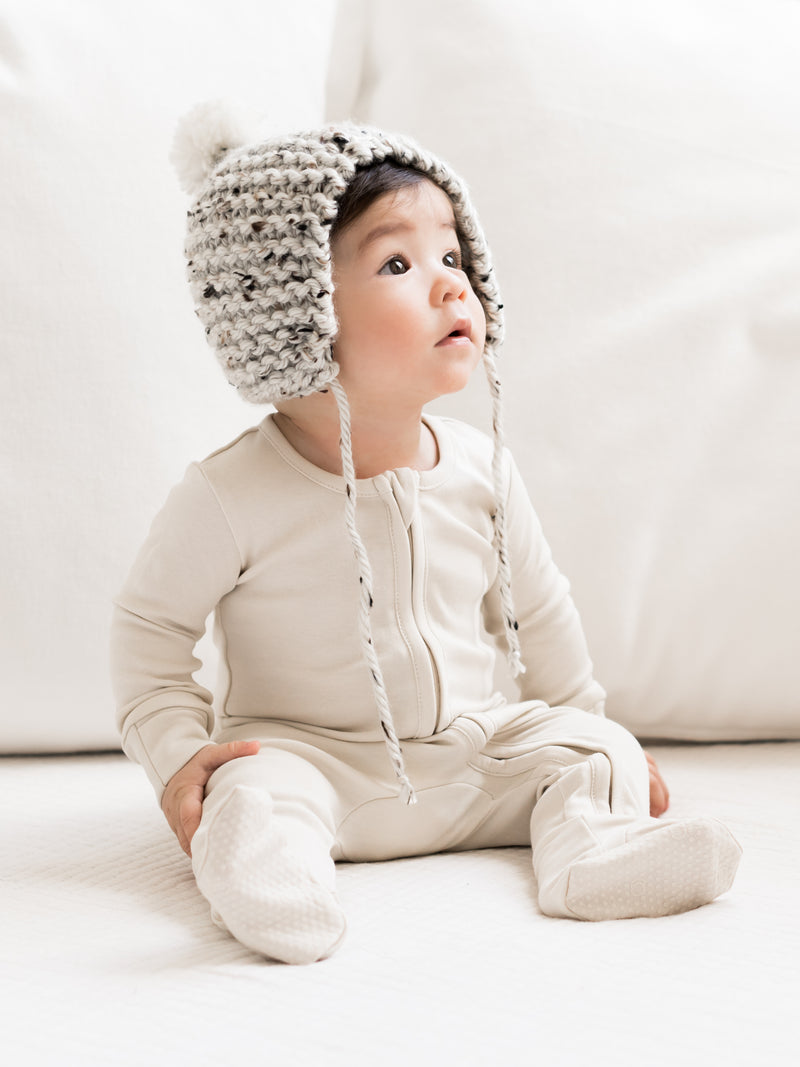 Baby Knit Pom Bonnet | Colored Organics®