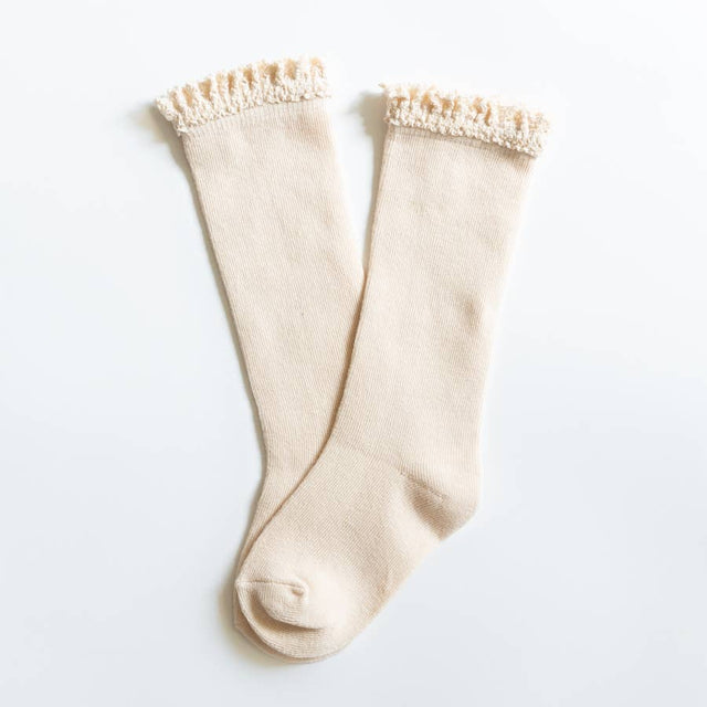 Lace Top Knee High Socks Baby-Kids : Accessories : Socks Little Stocking Co 