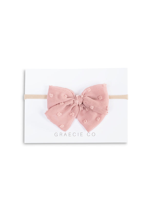 Pinwheel Baby Bow